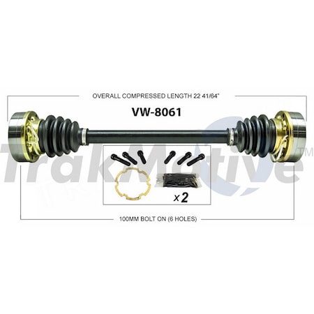 Surtrack Axle Cv Axle Shaft, Vw-8061 VW-8061